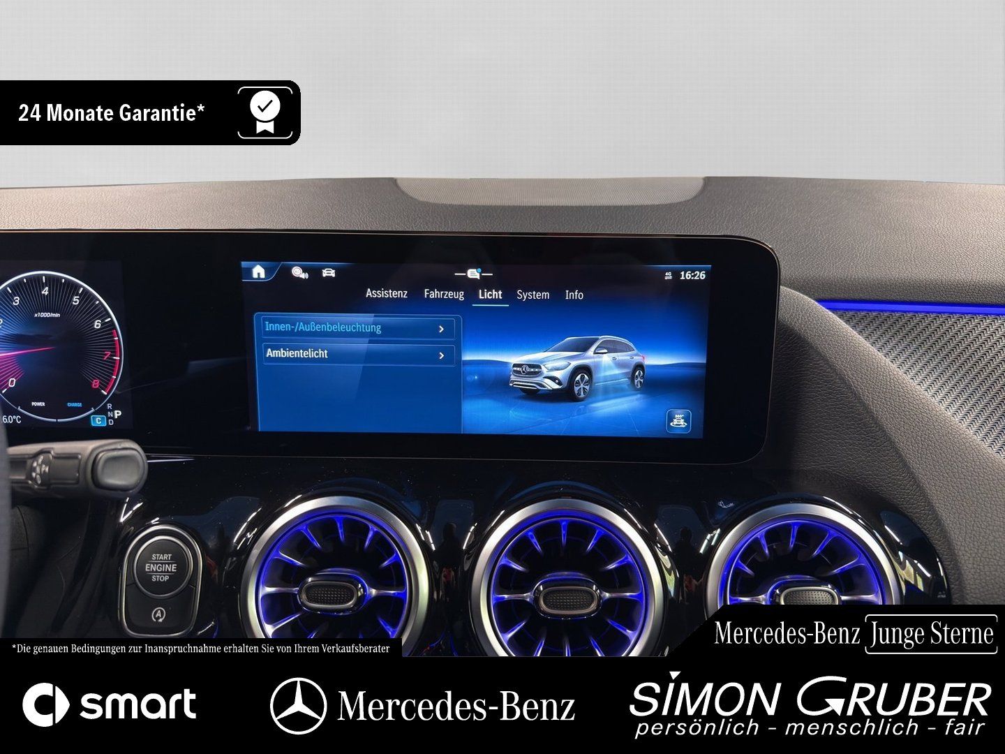 Fahrzeugabbildung Mercedes-Benz GLA 250 4M AMG Line Night Adv+ nur 381 KM !!!