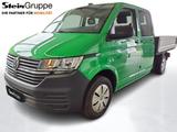 Volkswagen T6.1 DoKa Pritsche 2.0 TDI NAVI - Volkswagen grün