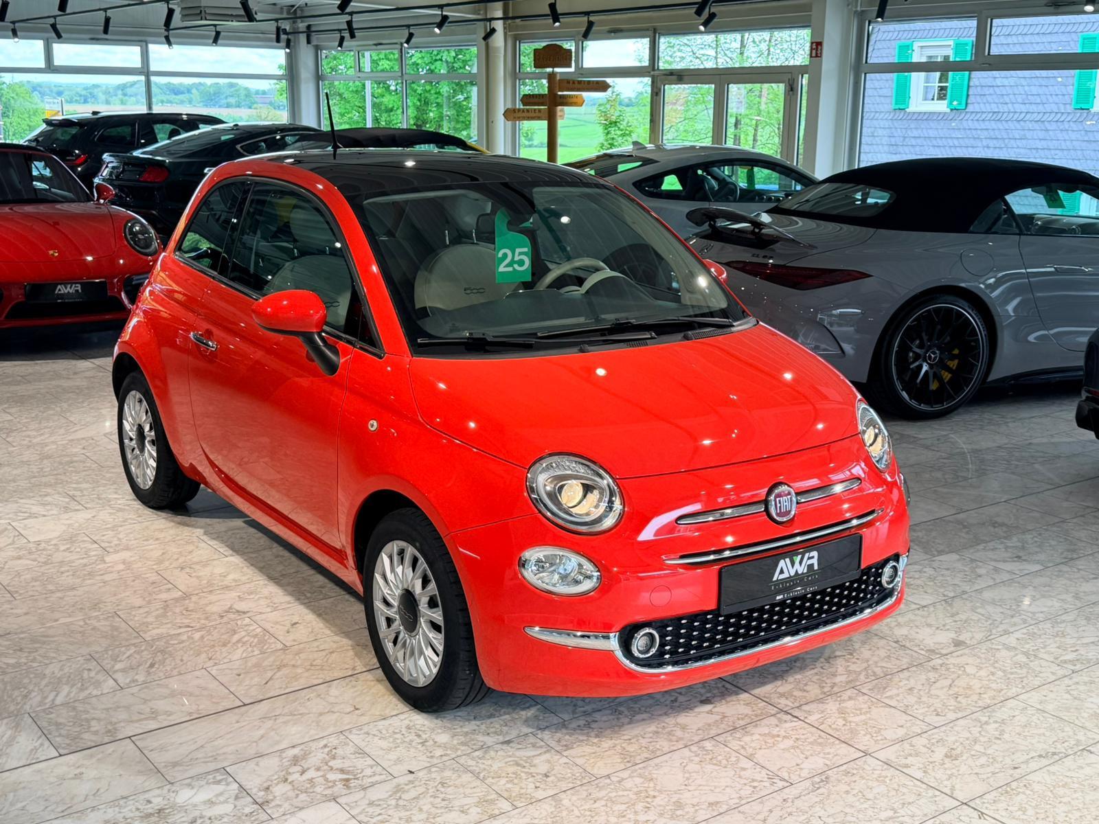 Fiat 500 Lounge PANO*KLIMA*15-ALU*UConnect+*