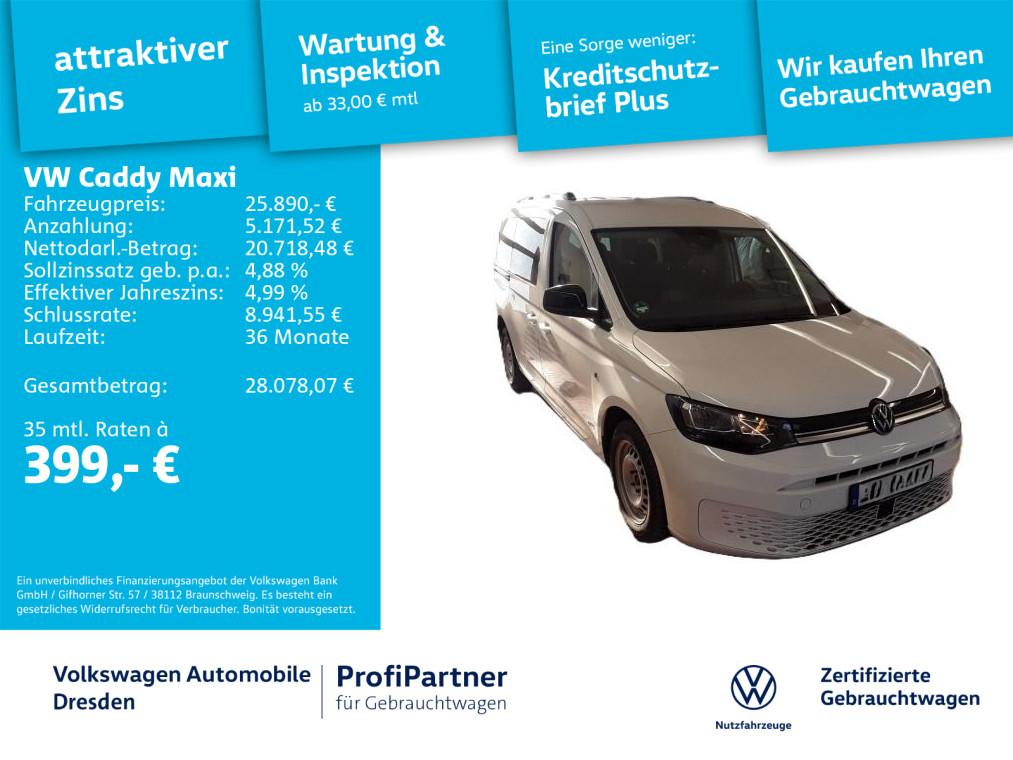 Volkswagen Caddy Maxi Life 2,0 TDI KLIMA AHZV APP 7-SITZER