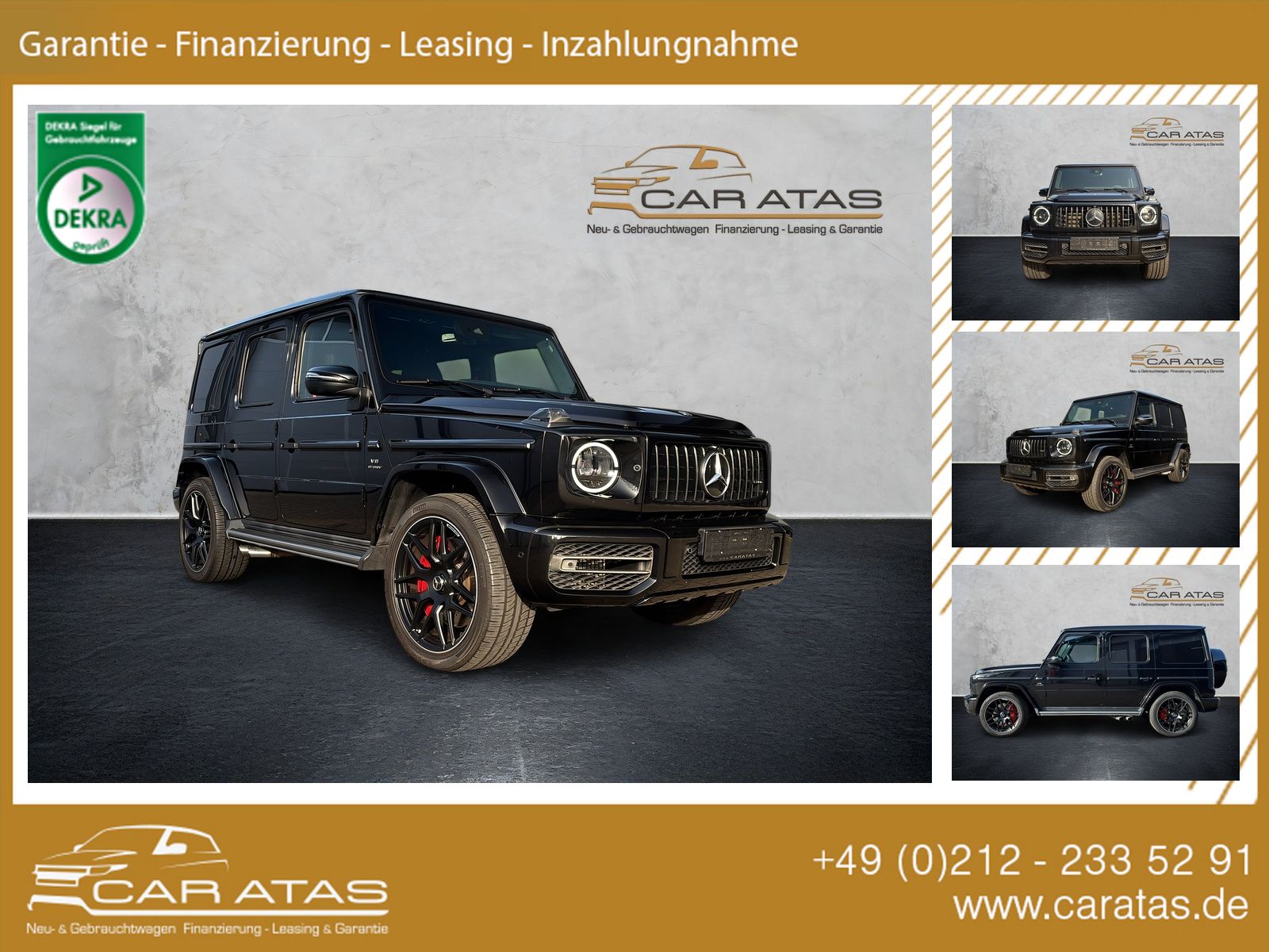 Fahrzeugabbildung Mercedes-Benz G 63 AMG NIGHT GSHD 360° BURMESTER AHK MULTIBEAM