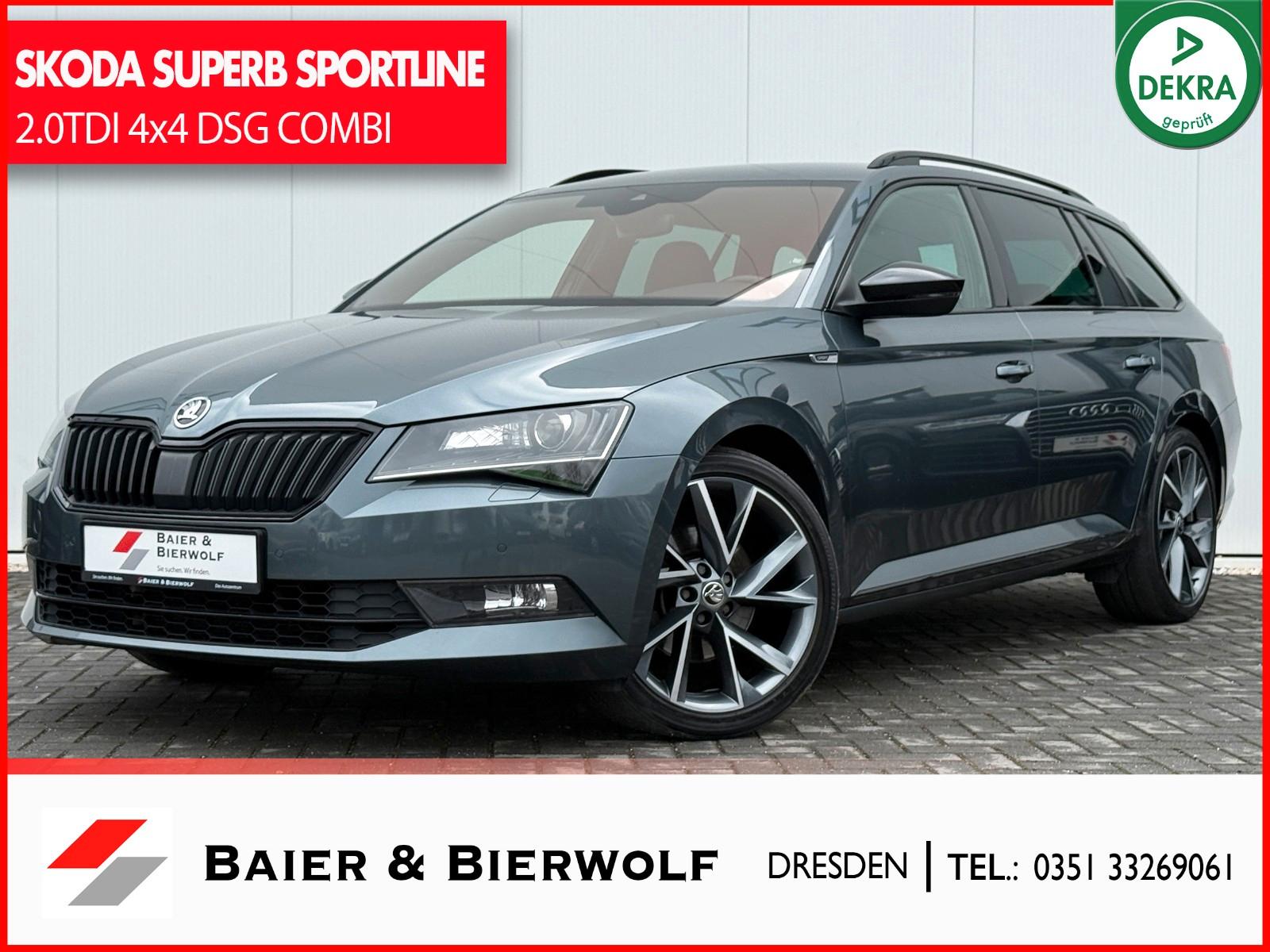 Skoda Superb 2.0TDI Combi Sportline 4x4 CANTON KEYLESS