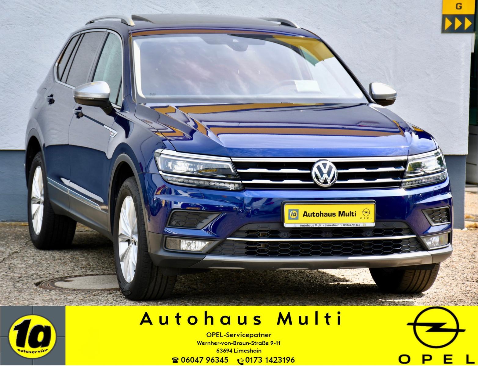 Volkswagen Tiguan Allspace Highline 4M Kamera Pano HuD LED