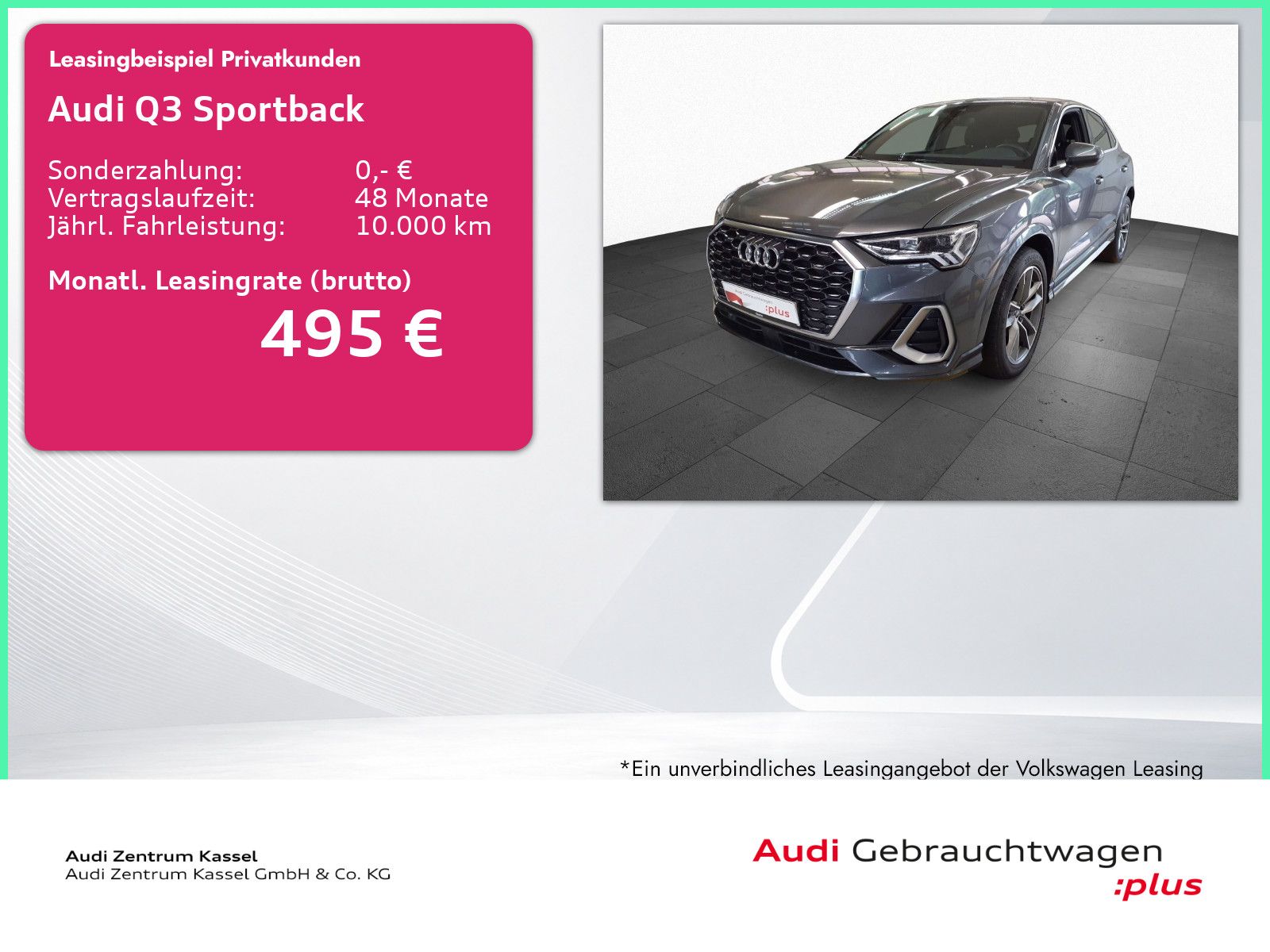 Audi Q3 — Audi Q3 Sportback 35 TFSI S line LED AHK Kamera Navi
