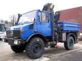 Unimog U 1450 (427/11) mit Kran HIAB 071 AW *TÜV 11/23*