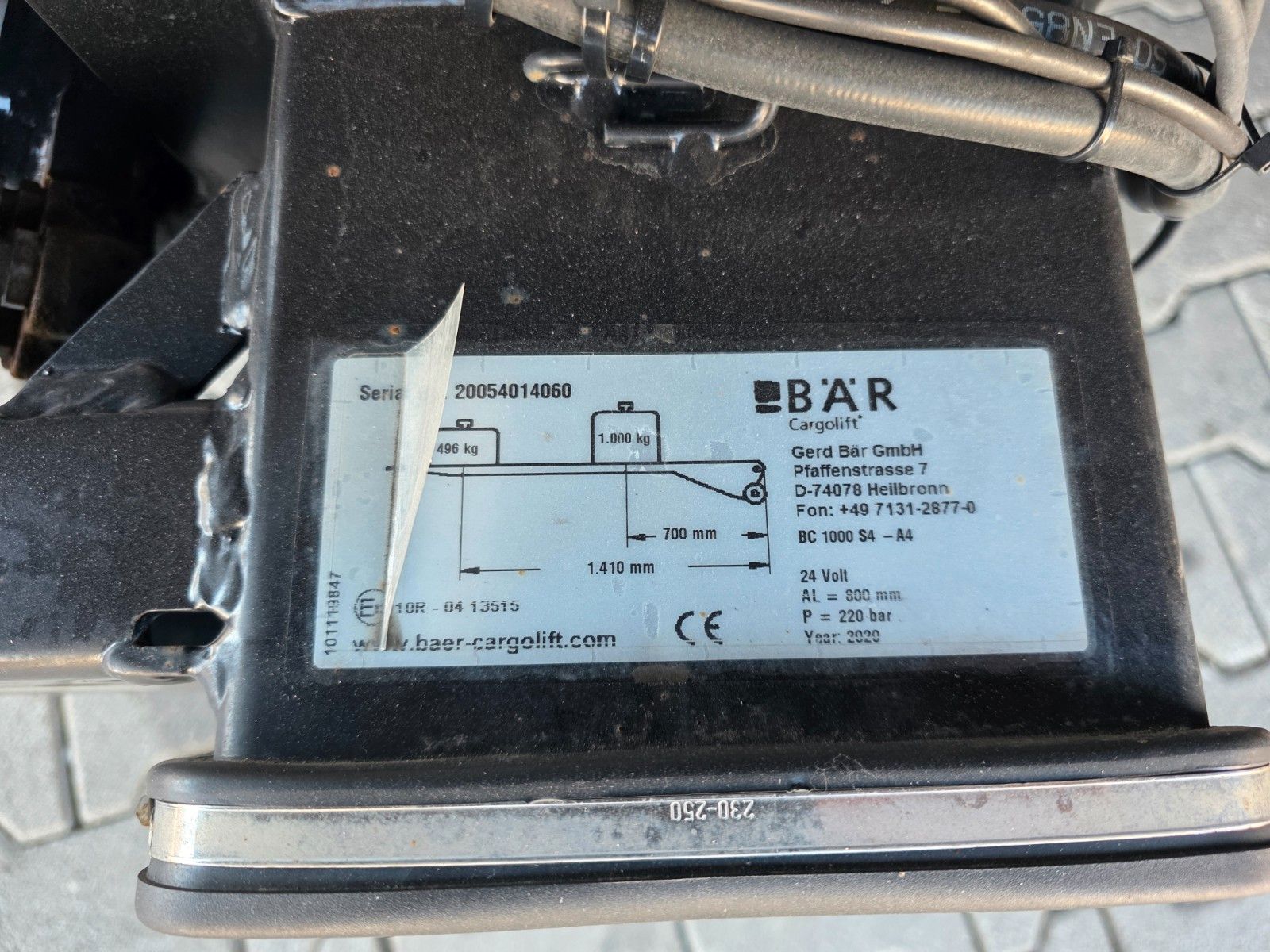 Fahrzeugabbildung Mercedes-Benz Atego 824 L Bär LBW 1.000kg AHK Klima 3 Sitze