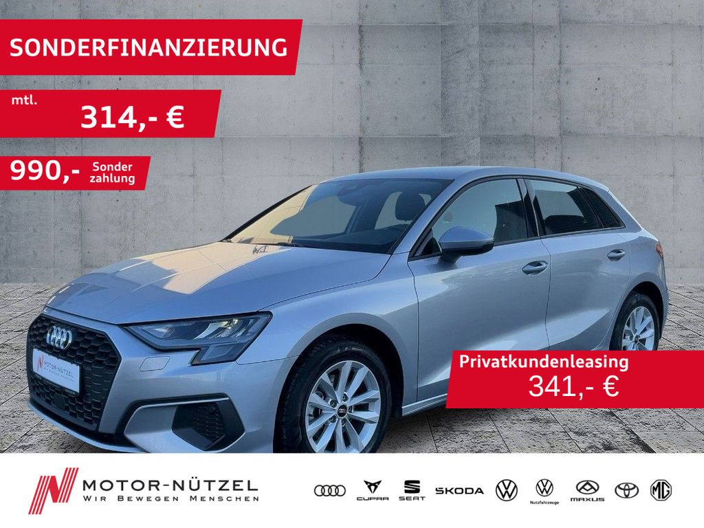 A3 Sportback 30 TFSI PDC+SHZ+DAB+LM