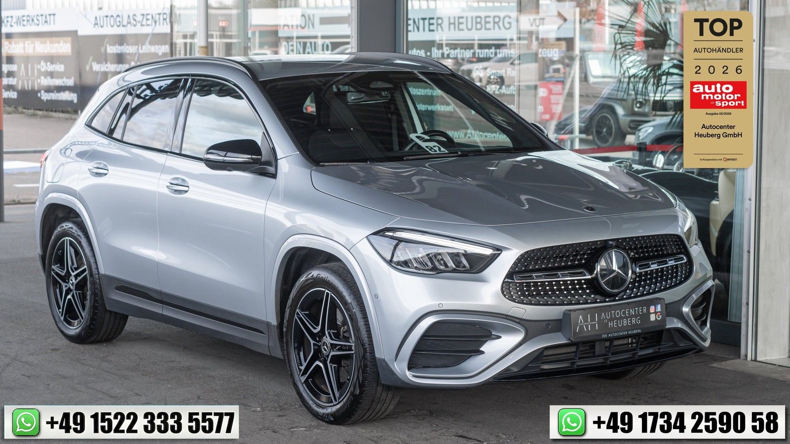 Mercedes-Benz GLA 250 e AMG LINE *1HAND*ACC*360°*SPUR*TOTW*AHK