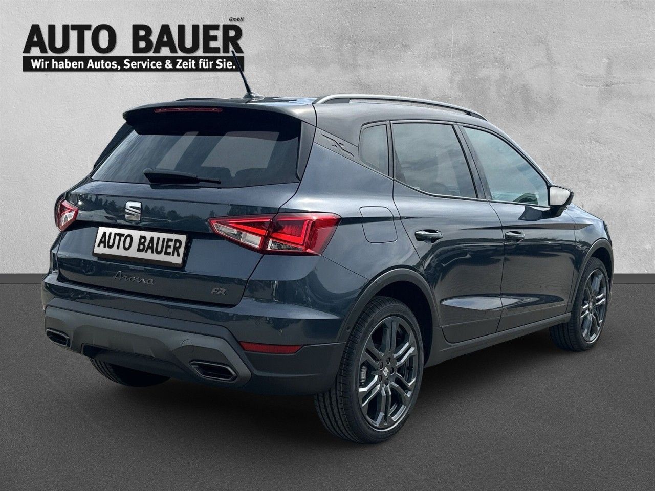 Fahrzeugabbildung SEAT Arona FR Black Edition 1.5 TSI 110 PS DSG - mit KI generiert/bearbeitet