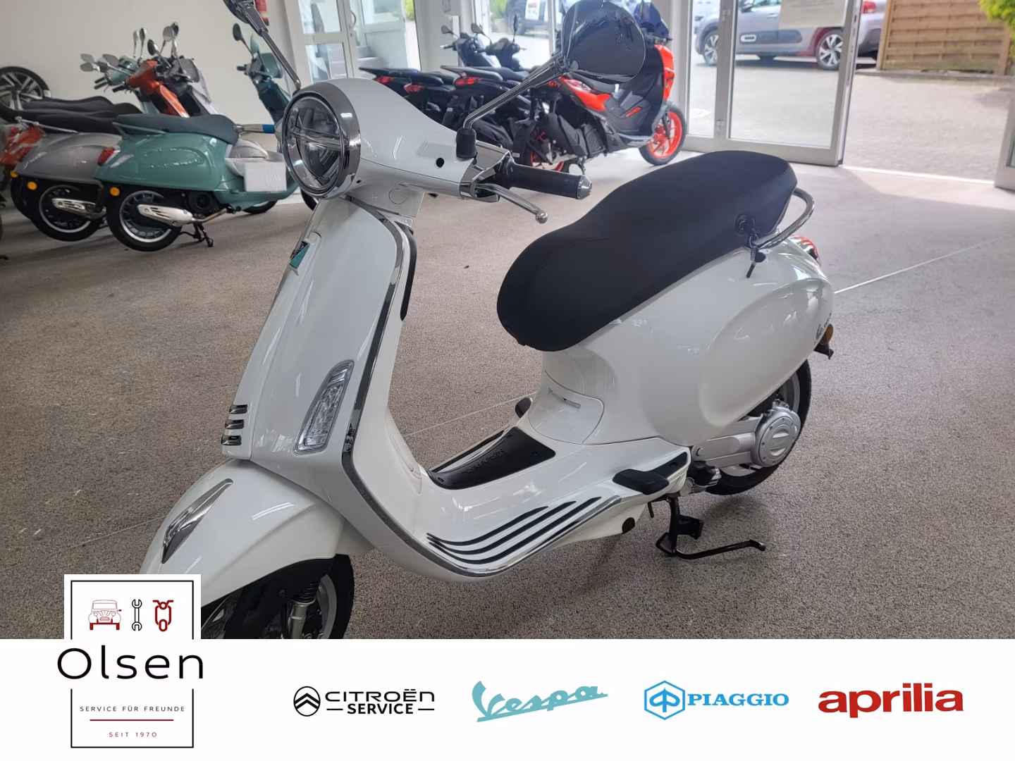 Vespa Primavera 50 RST E5 Bianco Innocent
