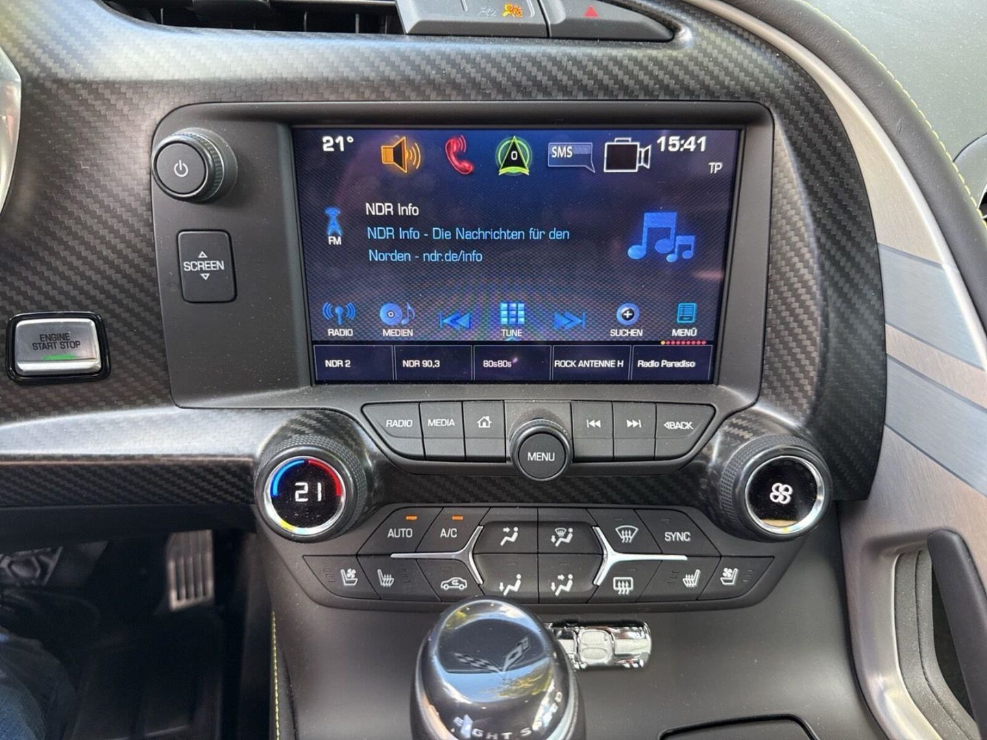 Fahrzeugabbildung Corvette C7 Coupe Grand Sport 3LT 6.2 V8 Europa Modell