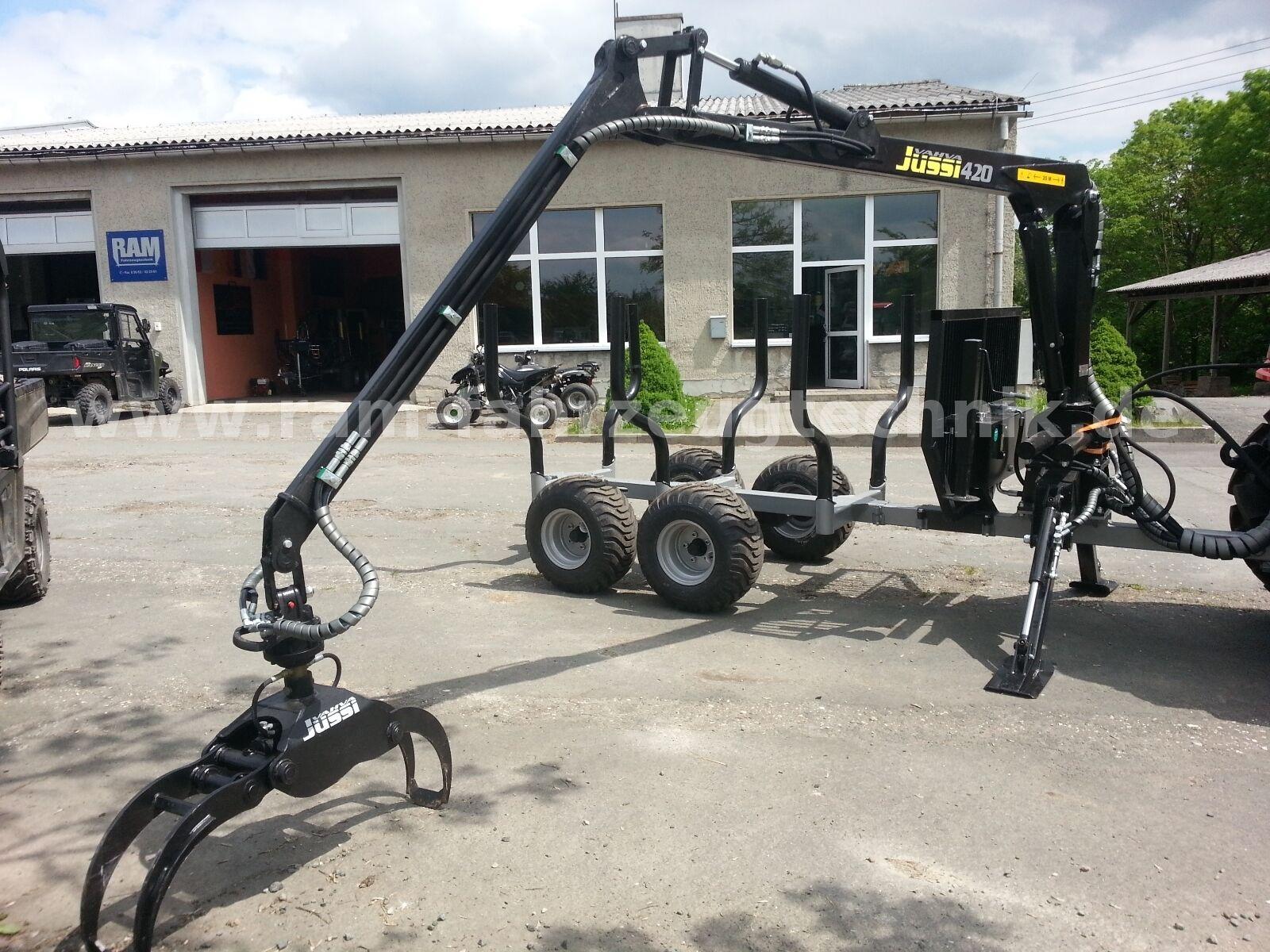 Andere VAHVA JUSSI 420 3,5T Rückeanhänger