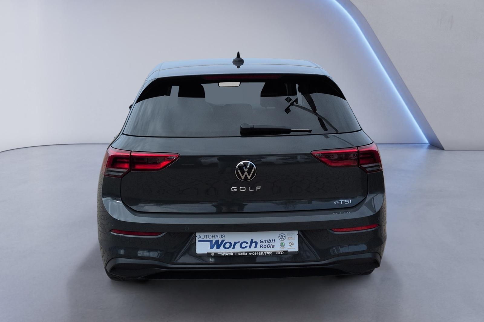 Volkswagen Golf VIII 1.0 eTSI DSG Life LED+ACC+APP+NAVI, миниатюра 4