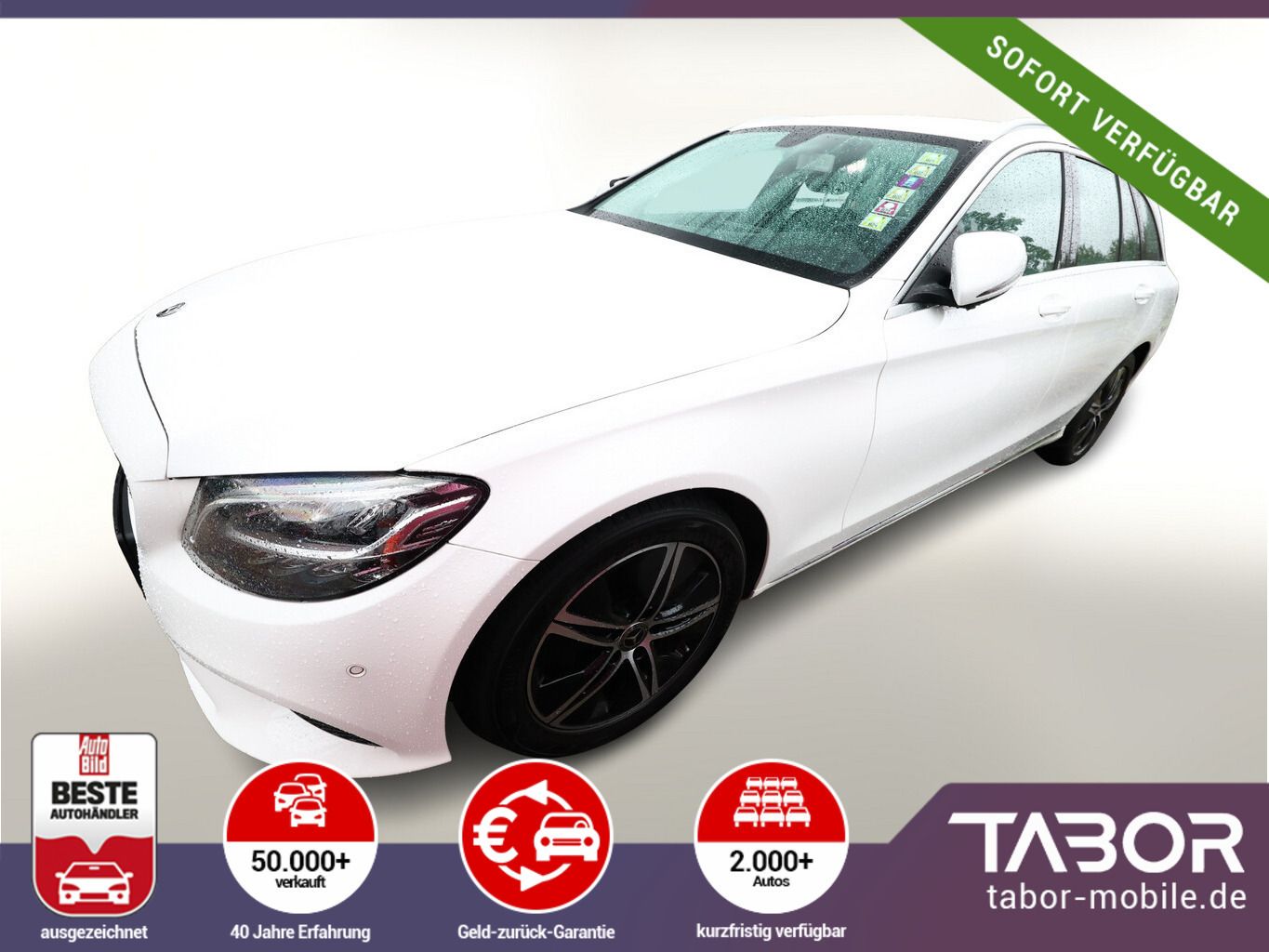 Mercedes-Benz C 200 T Aut Avantgarde LED Nav Kam Distronic SHZ