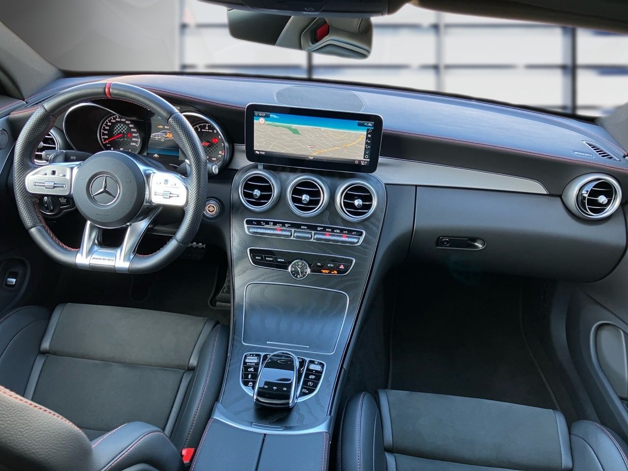 Fahrzeugabbildung Mercedes-Benz AMG C 43 4M Coupé PANO+DIS+BUR+360+PERF.SI+NIGHT