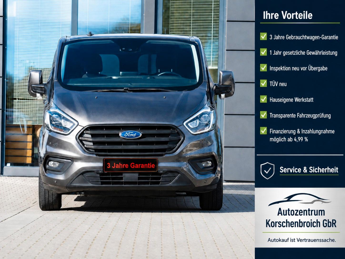 Ford Transit Custom Kombi 320 L1 MIT 3 J. GARANTIE !!