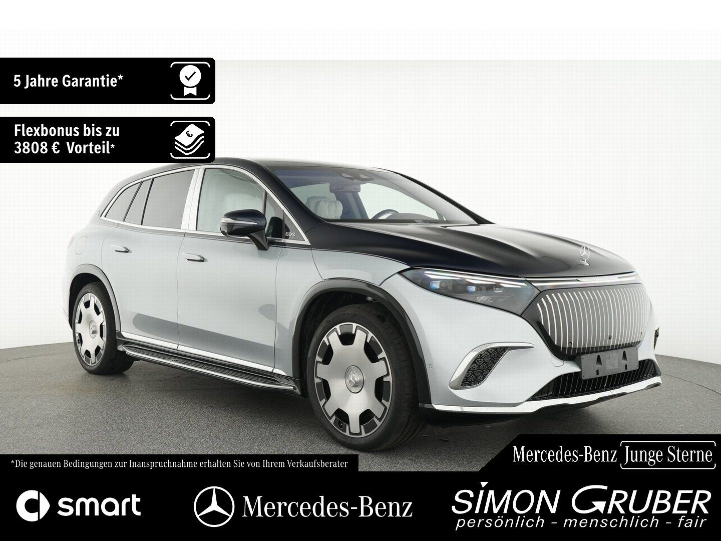 Fahrzeugabbildung Mercedes-Benz EQS 680 SUV Maybach First Class Executive Chauff