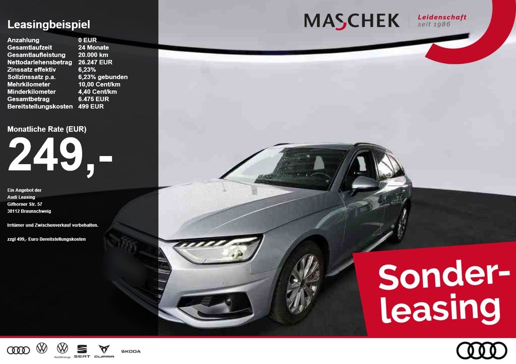 A4 Avant 45 TFSI Q S tronic Black Naviplus R-Cam