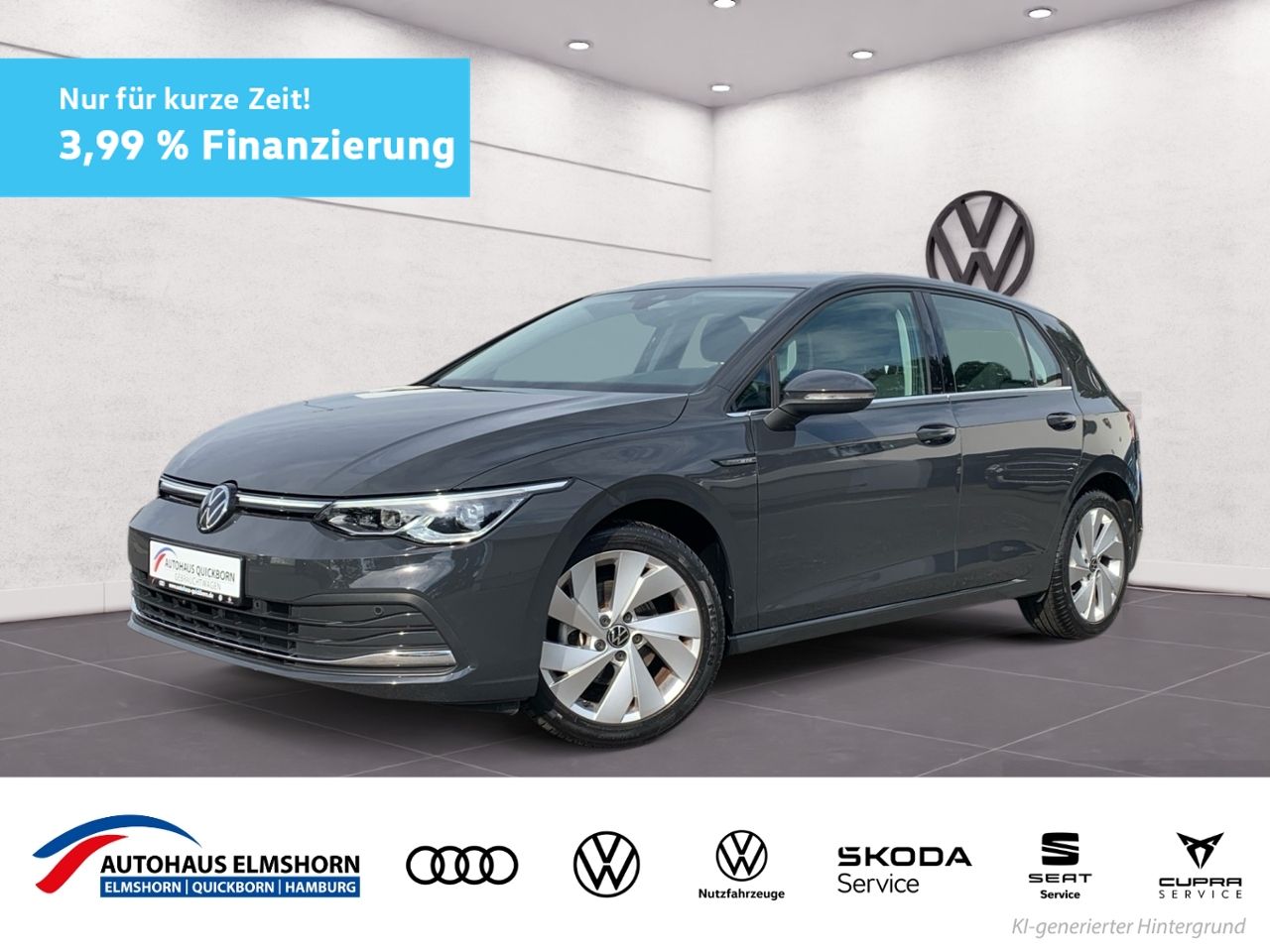 Volkswagen Golf VIII Style 1.5 eTSI DSG APP PDC SHZ
