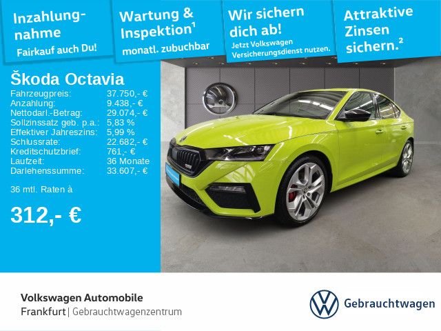 Skoda Octavia 2.0 TDI DSG RS Navi LED Heckleuchten Sit