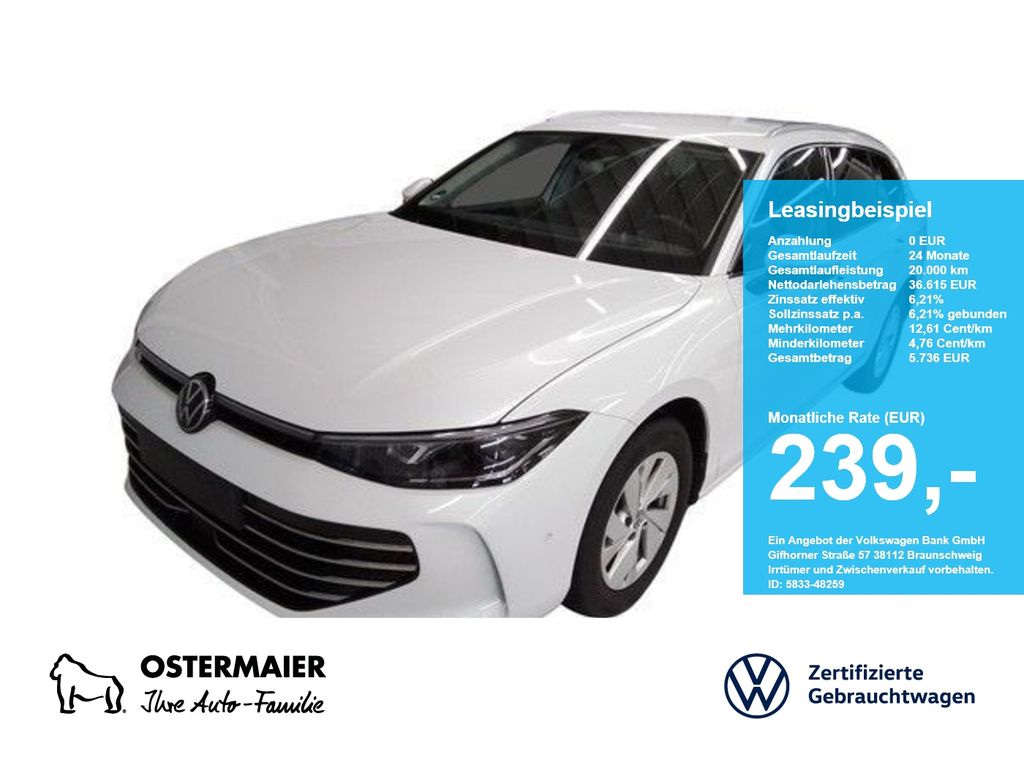 Volkswagen Passat Variant ELEGANCE 2.0TDI 150PS DSG NP.65T