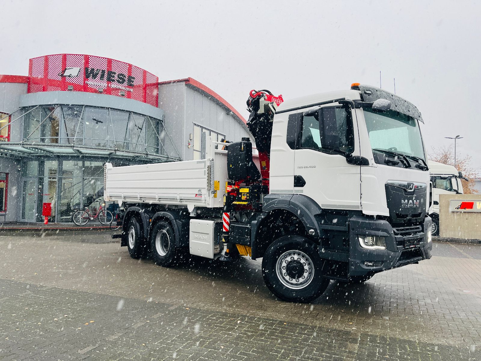 Fahrzeugabbildung MAN TGS 26.400 6x4 Krankipper Fassi/SOFORT VERFÜGBAR