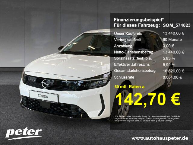 Opel Corsa 1.2 Edition Klimaautomatik Sitzheizung
