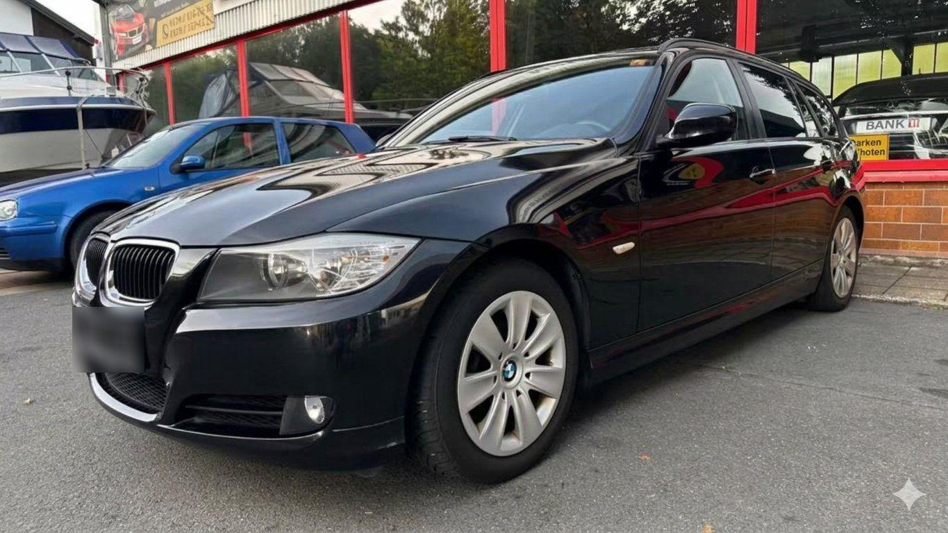 BMW 318 2011 — rear view
