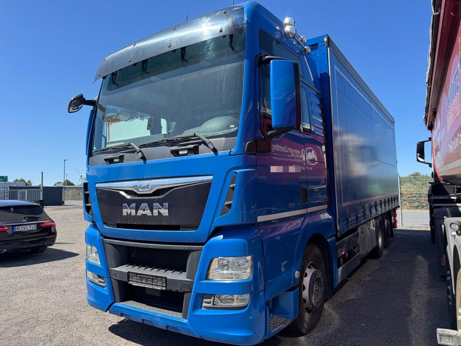 MAN TGX 26.480LL*Schiebepl. *Lenk/Lift*ZK-Dicht.def.