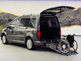 Volkswagen Caddy-DSG-Highline-Behindertengerecht-Rampe - : Standheizung, Kleinbus