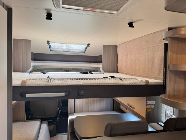Hobby Optima on Tour T 65 HKM-Etagenbetten+E.Hubbett