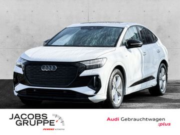 Audi Leasingangebot: Audi Q4 Sportback 45 S-Line Black+/AHK/Matrix/HuD/Pan