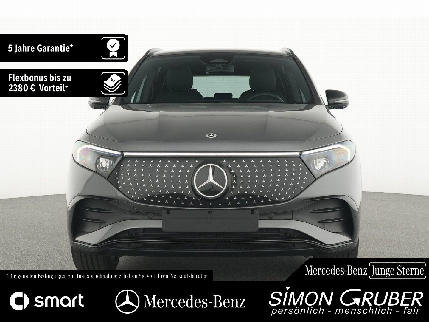 Fahrzeugabbildung Mercedes-Benz EQA 250+ AMG Night Pano Burm HUD Leder 360 AHK