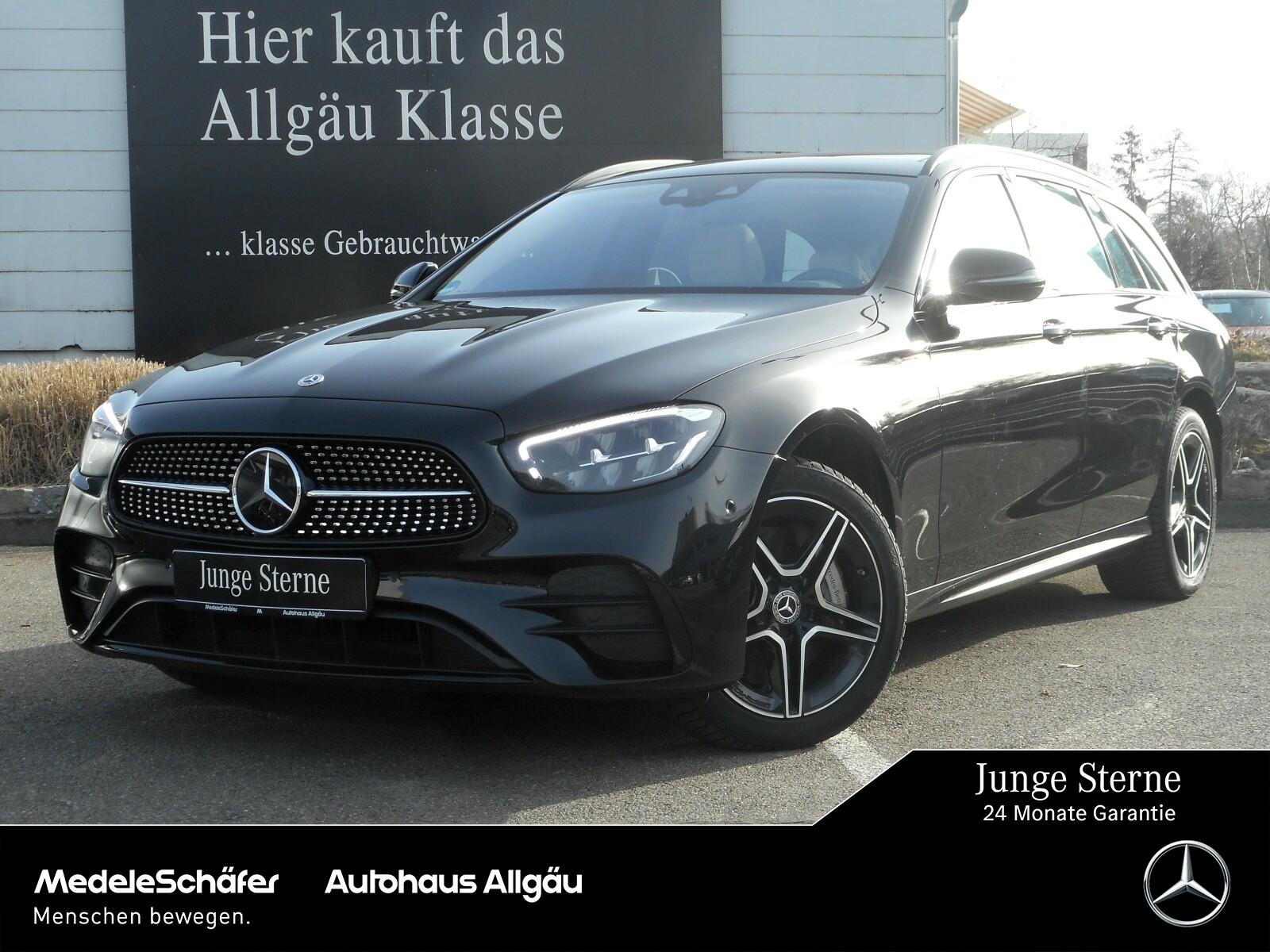Mercedes-Benz E 300 de 4M T AMG Night LederBeige AHK Dist Burm