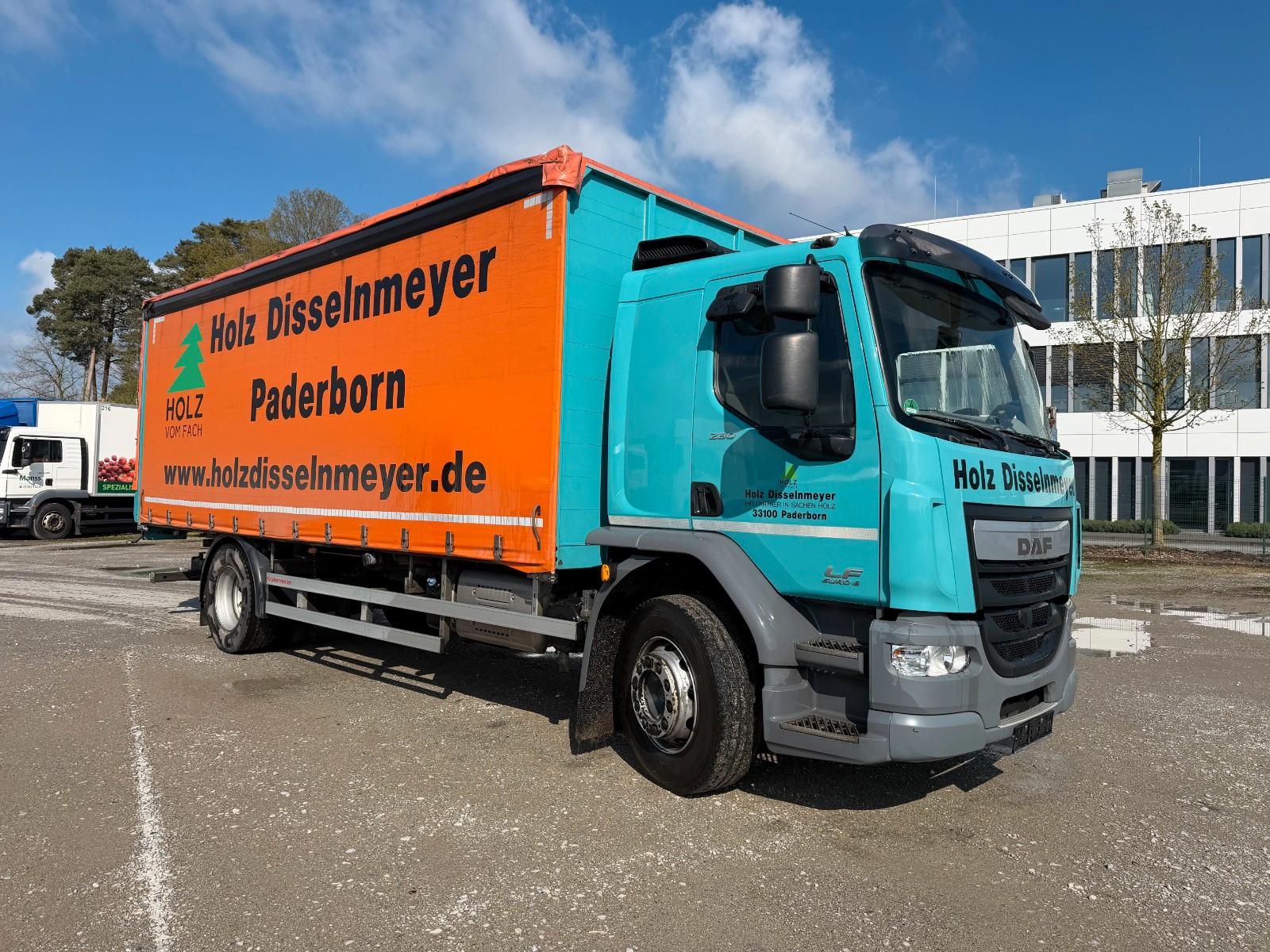 DAF LF280FA. Plane u Spriegel. Edscha