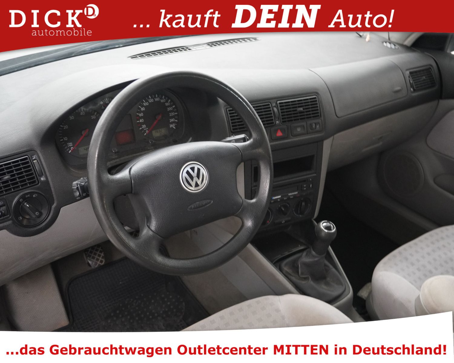 Fahrzeugabbildung Volkswagen Golf 1.6 >GEPFLEGT+SCHIEBEDACH+SITZHZ+TEMP+AHK
