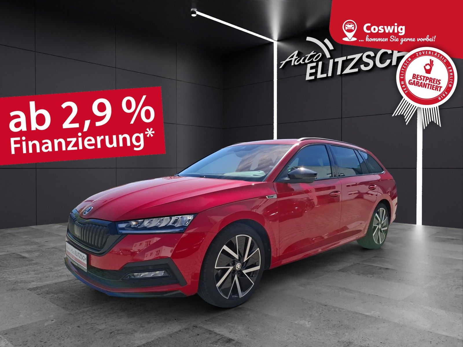 Fahrzeugabbildung SKODA Octavia Combi TDI Sportline DSG LED Navi VC PDC
