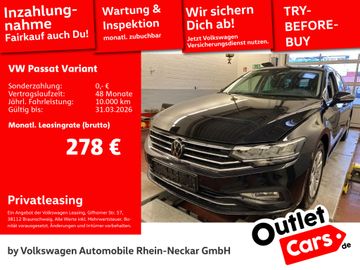 Volkswagen Leasingangebot: Volkswagen Passat Variant 2.0 TDI Business DSG Navi Kamera