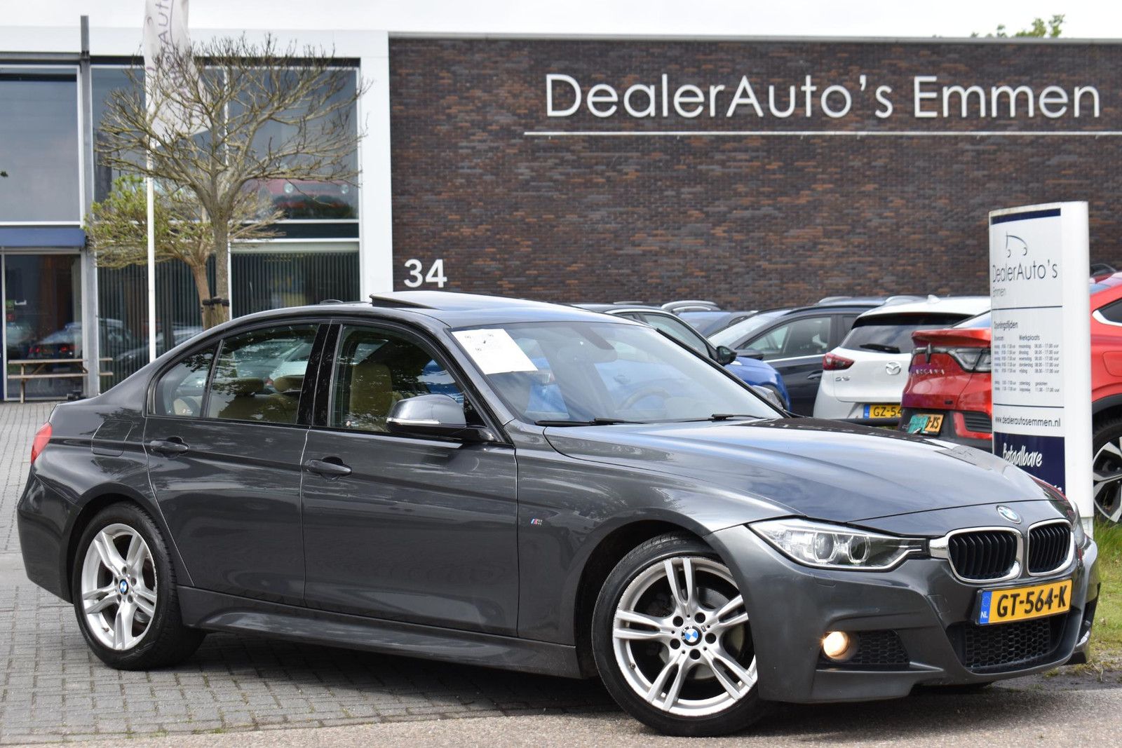 BMW 316 3-serie 316i M-SPORT ECC PANODAK LEDER LMV