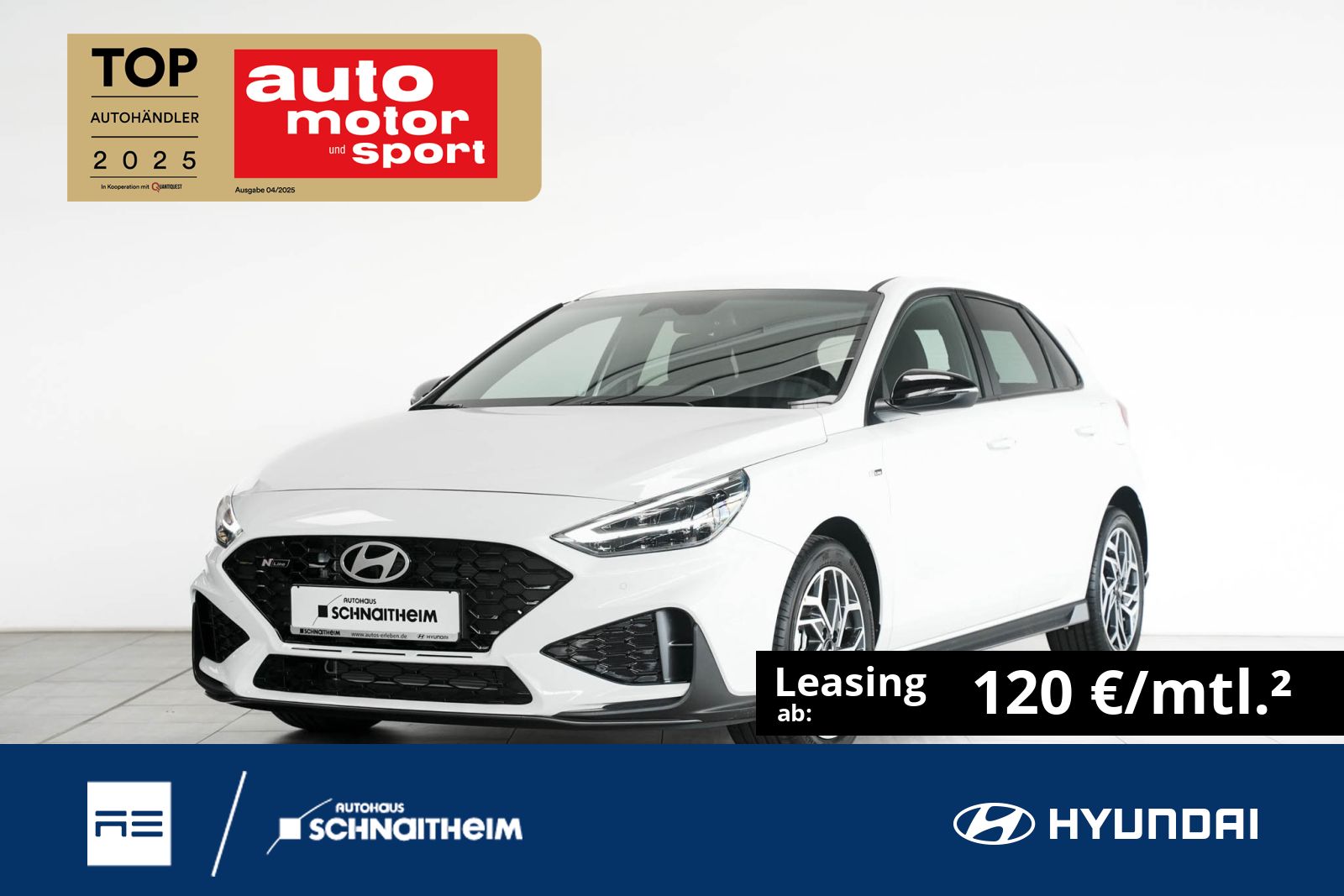 Hyundai i30 N Line 1.6 T-GDI 150PS 7-Gang-DCT