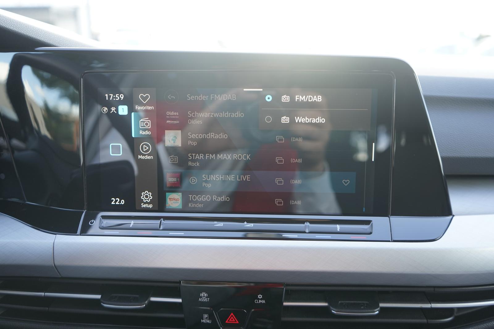 Volkswagen Golf VIII 1.5 eTSI DSG LED Navi Virtual Cockpit, миниатюра 15