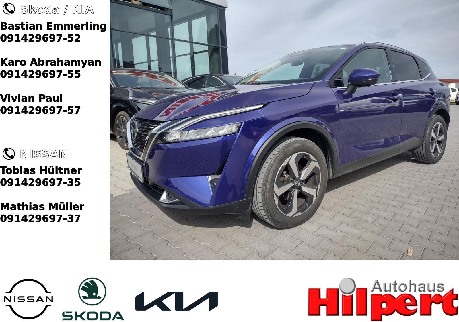 Nissan Qashqai N-Connecta 1.3DIG-T NAVI / Winter / AHK 