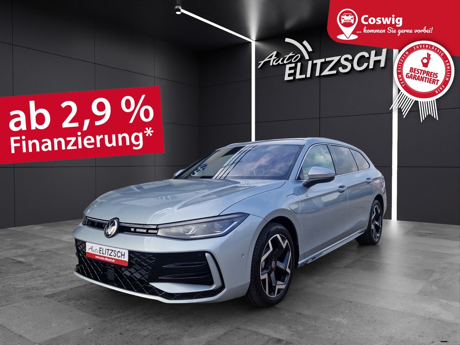 Fahrzeugabbildung Volkswagen Passat eHybrid R-Line Matrix AHK