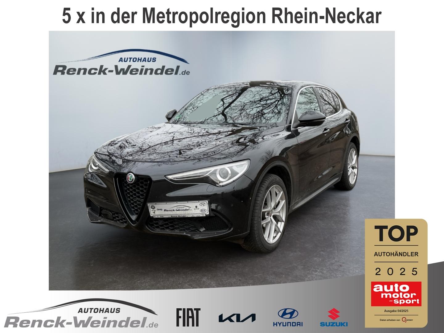 Alfa Romeo Stelvio Super Q4 2.0 Turbo Sportpaket AD Navi Di