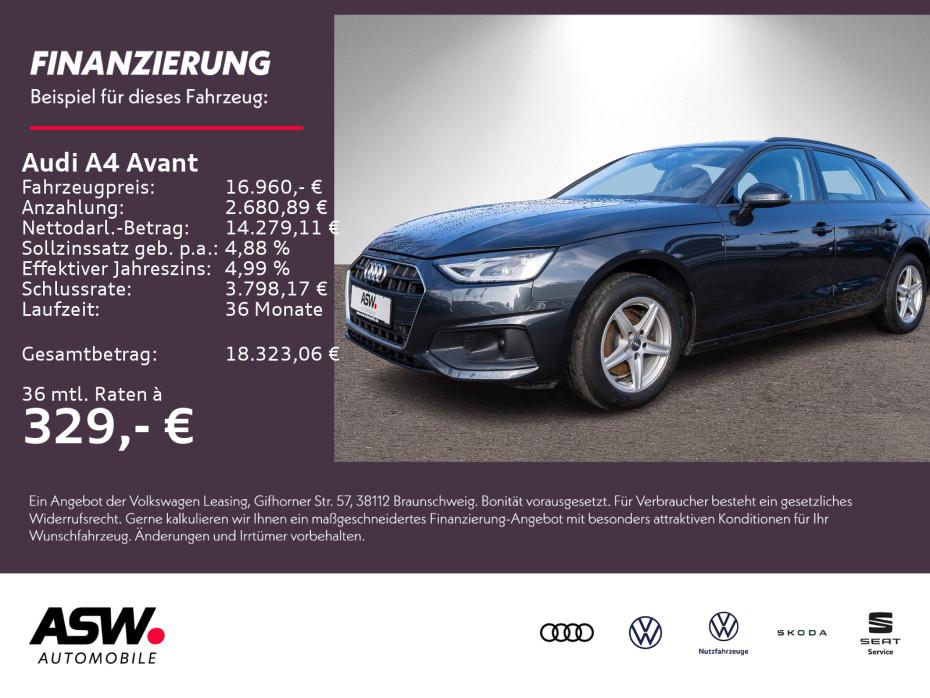 Audi A4 Avant 35TDI Stronic NAVI GRA PDC