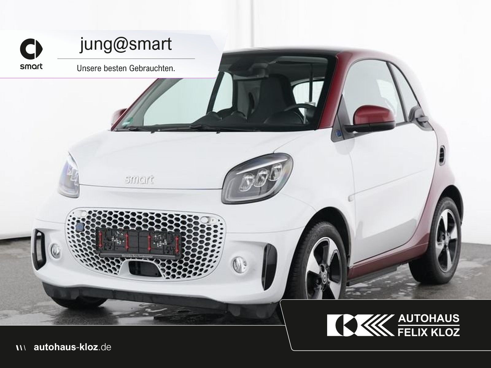Fahrzeugabbildung Smart smart EQ fortwo Exclusive*Pano*LED*Kamera*22kW*