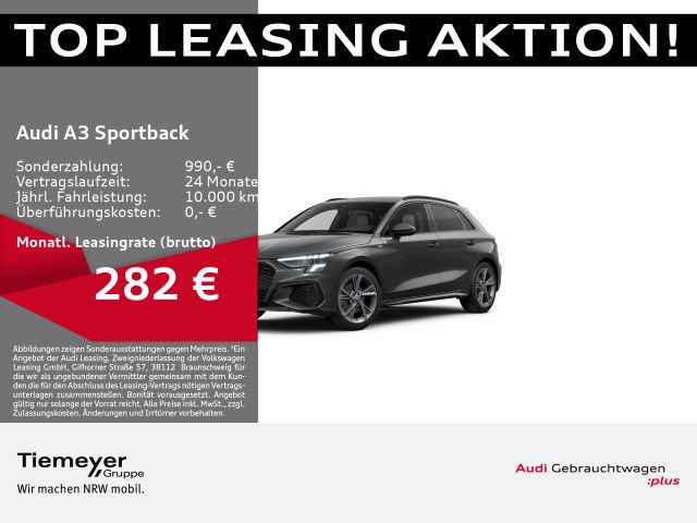 Audi A3 Sportback 40 TFSIe 2x S LINE LM18 OPTIK-PKT A