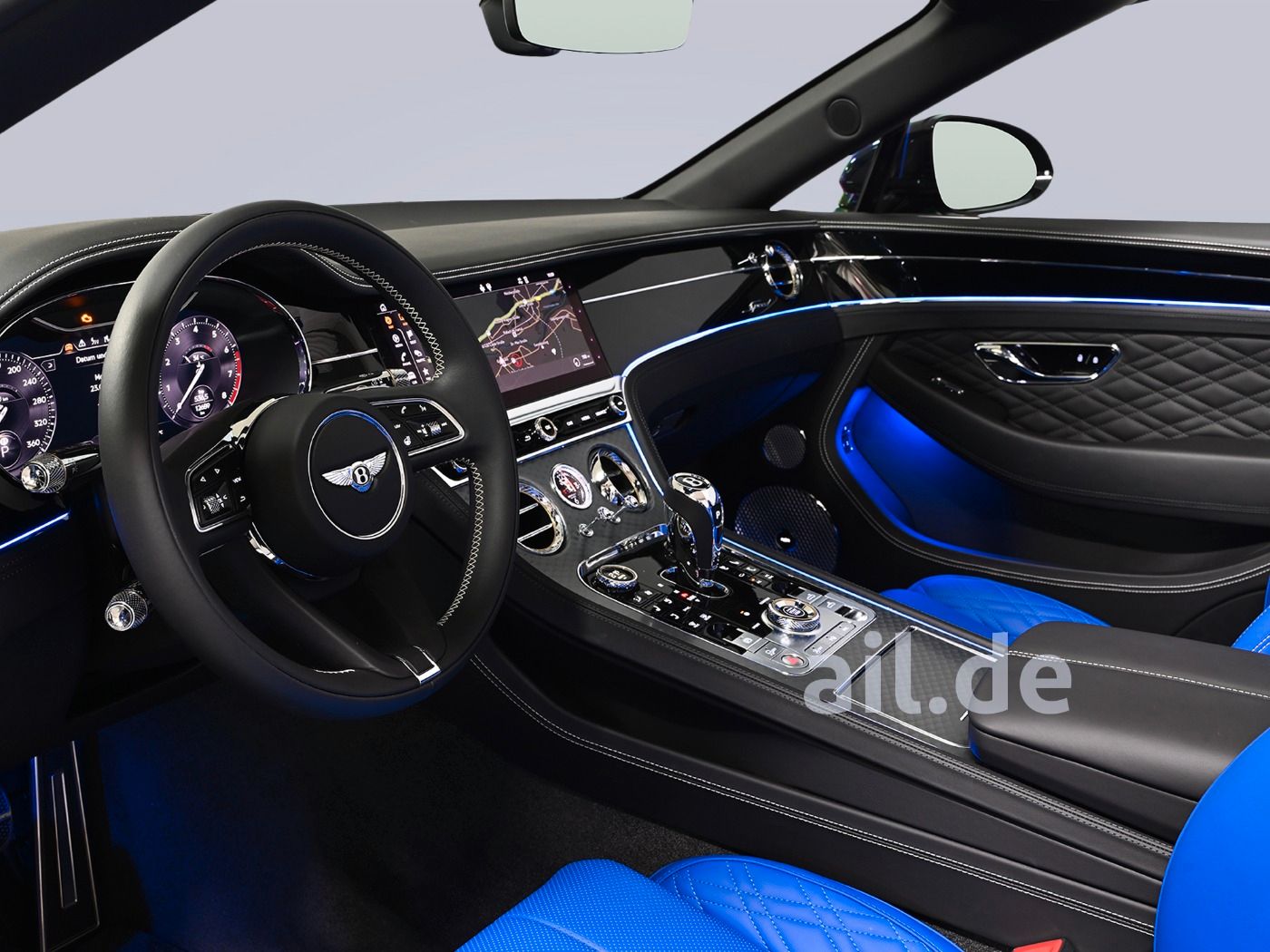 Bentley Continental GTC W12 Speed Blackline HUD MATRIX foto 4