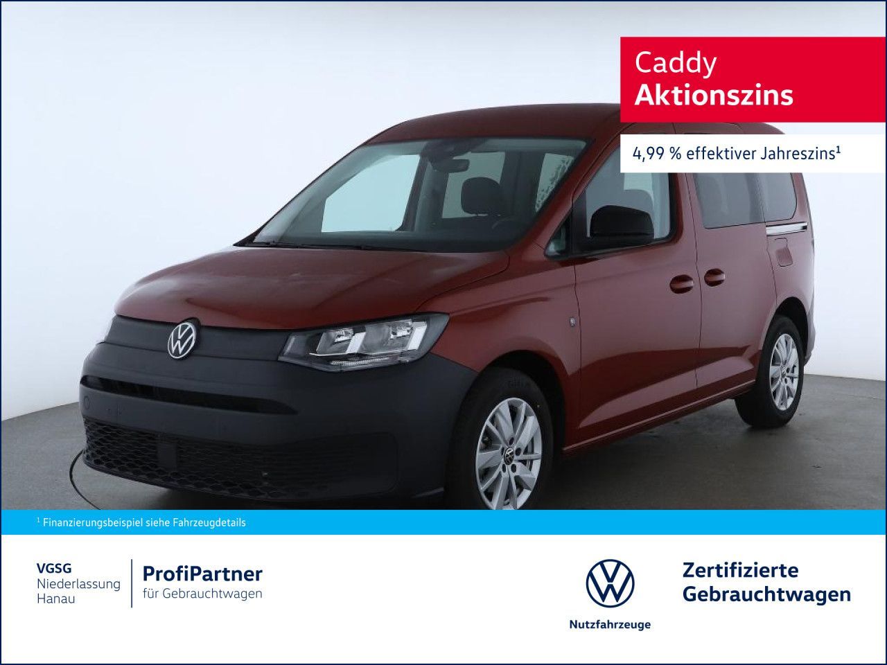 Volkswagen Caddy AHK PDC Climatronic Kamera Sitzhzg Klima