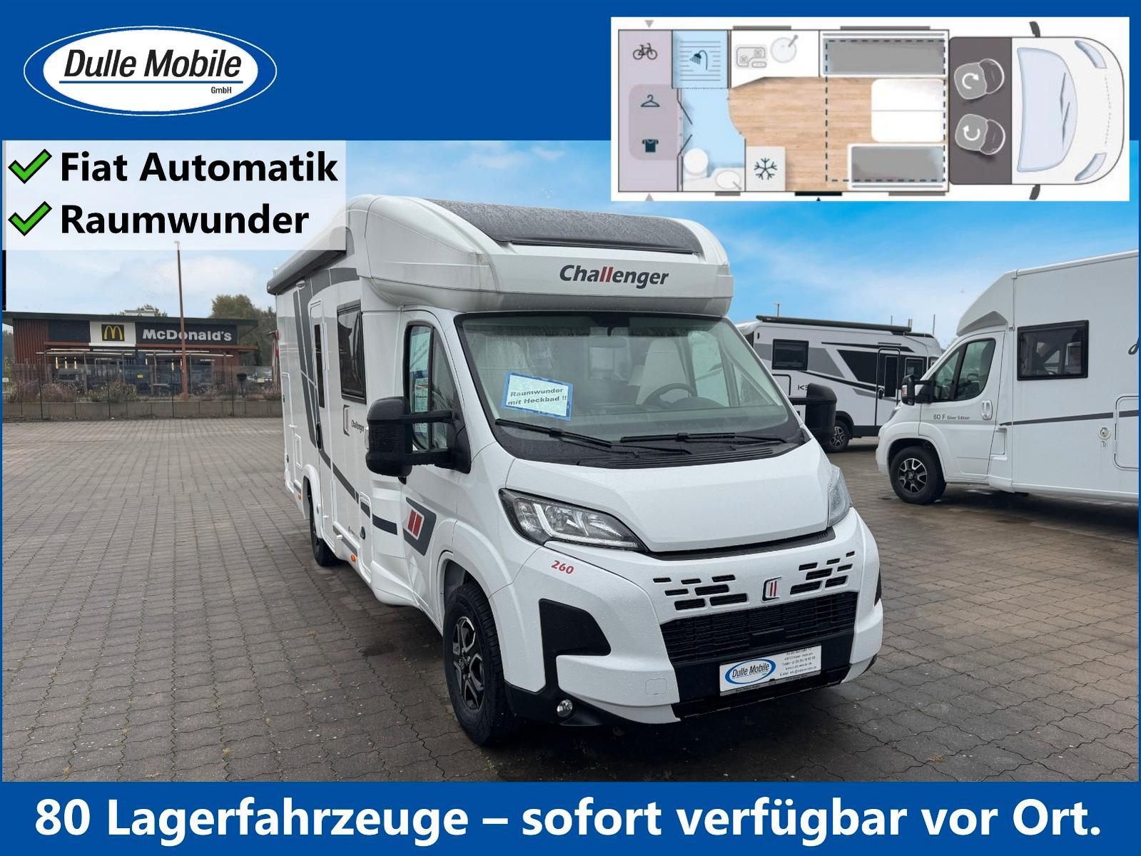 Challenger 260 Ultimate Edition * FIAT/HECKBAD/AUTOMATIK*